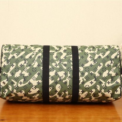 LOUIS VUITTON Vintage Takashi Murakami Camouflage Keep all 55