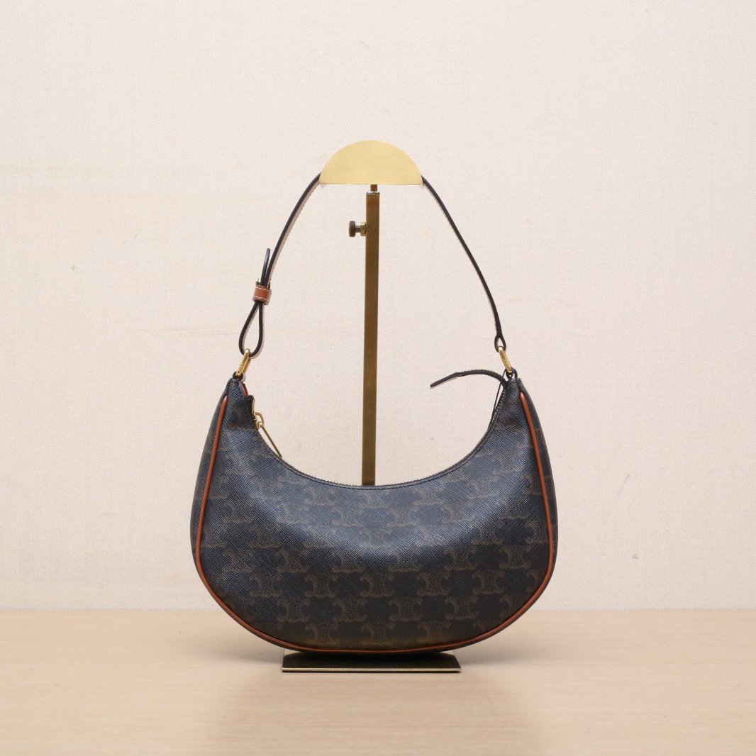 *CELINE AVA Shoulder Bag Medium Size with Arc de Triomphe Print-Hana Vintage