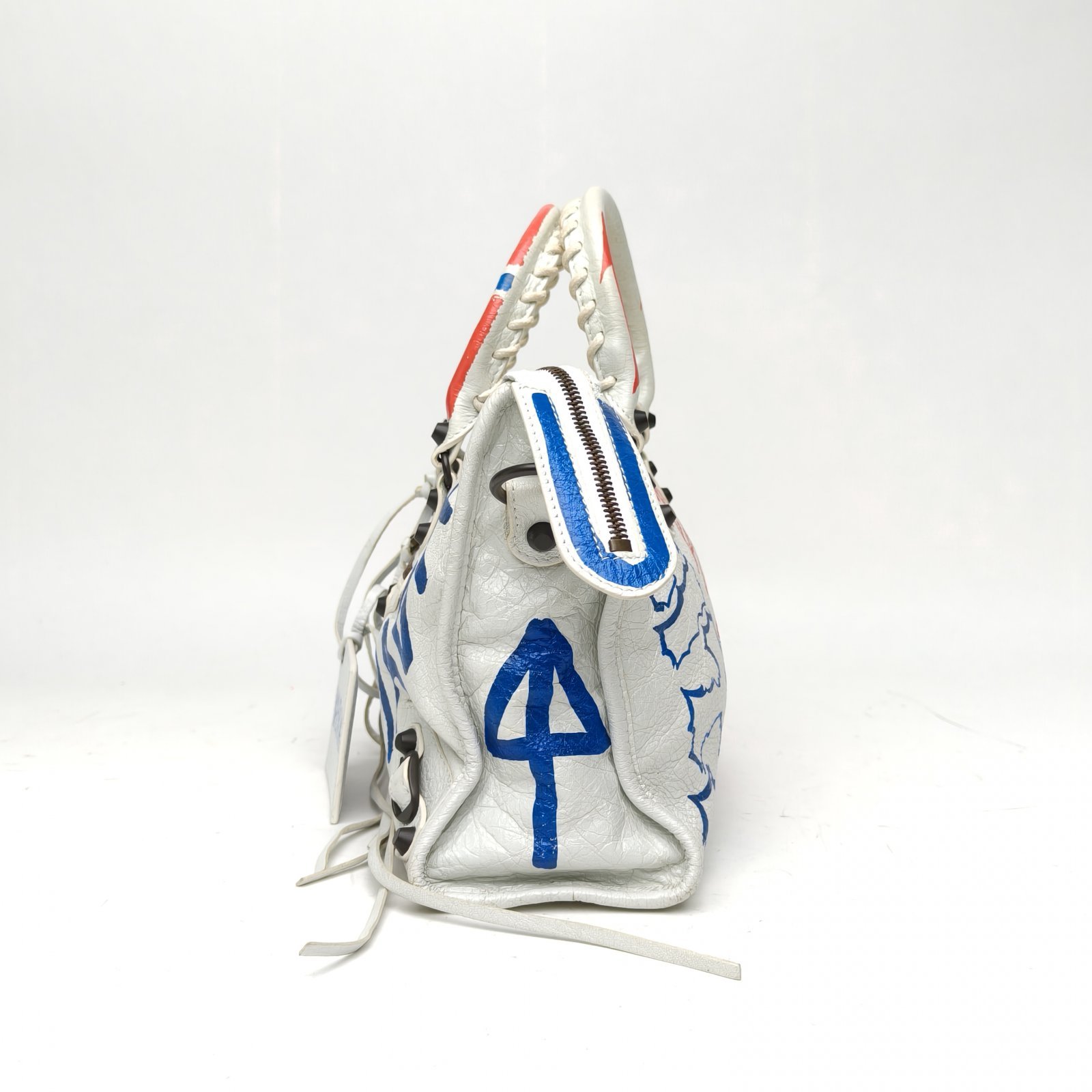 *BALENCIAGA CLASSIC CITY Motorcycle Bag Small 30 Griffiti-Hana Vintage