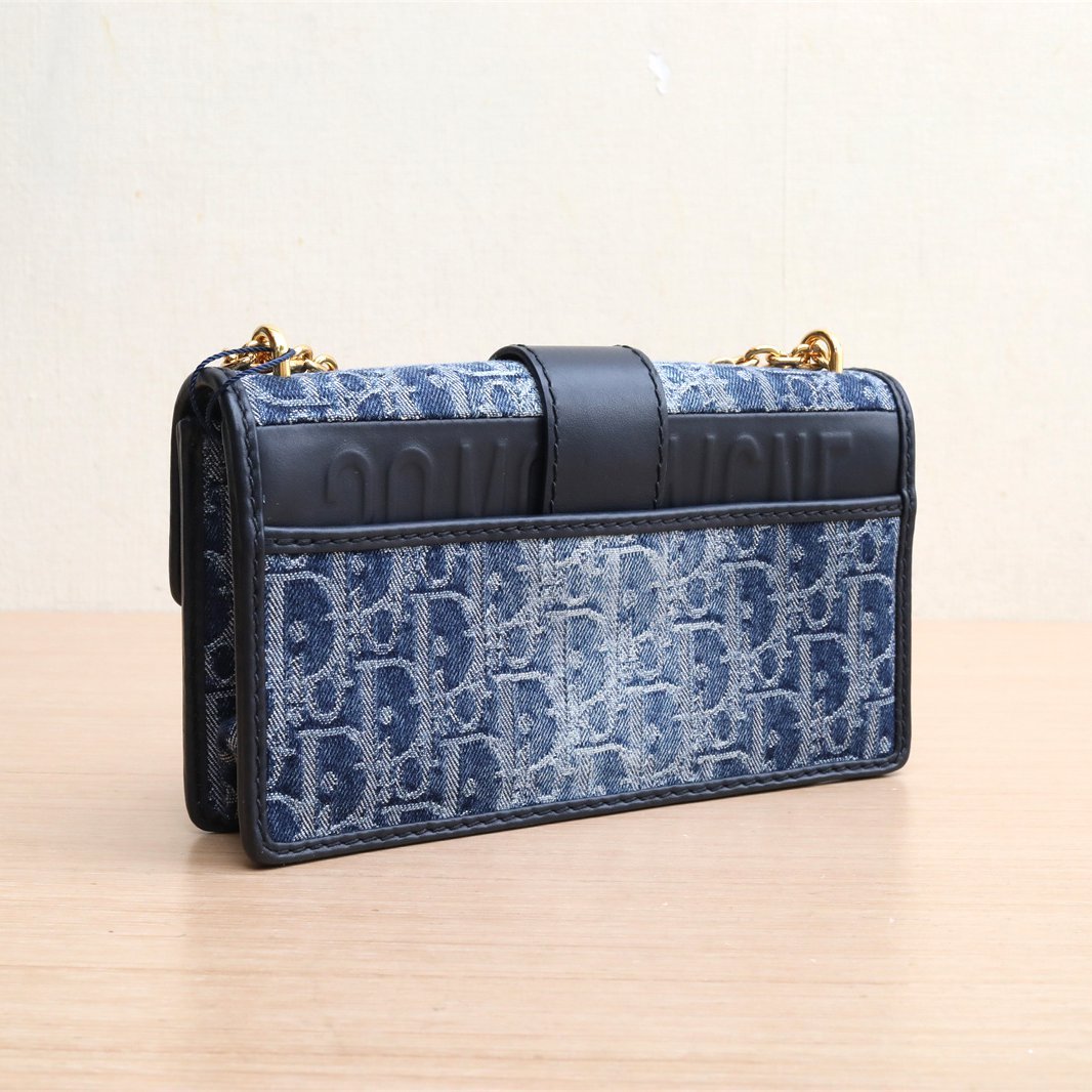*DIOR 30 Montaigne East-West Chain Bag 21cm-Hana Vintage
