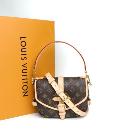 *LOUIS VUITTON Saumur Gemini Small Size 20-Hana Vintage