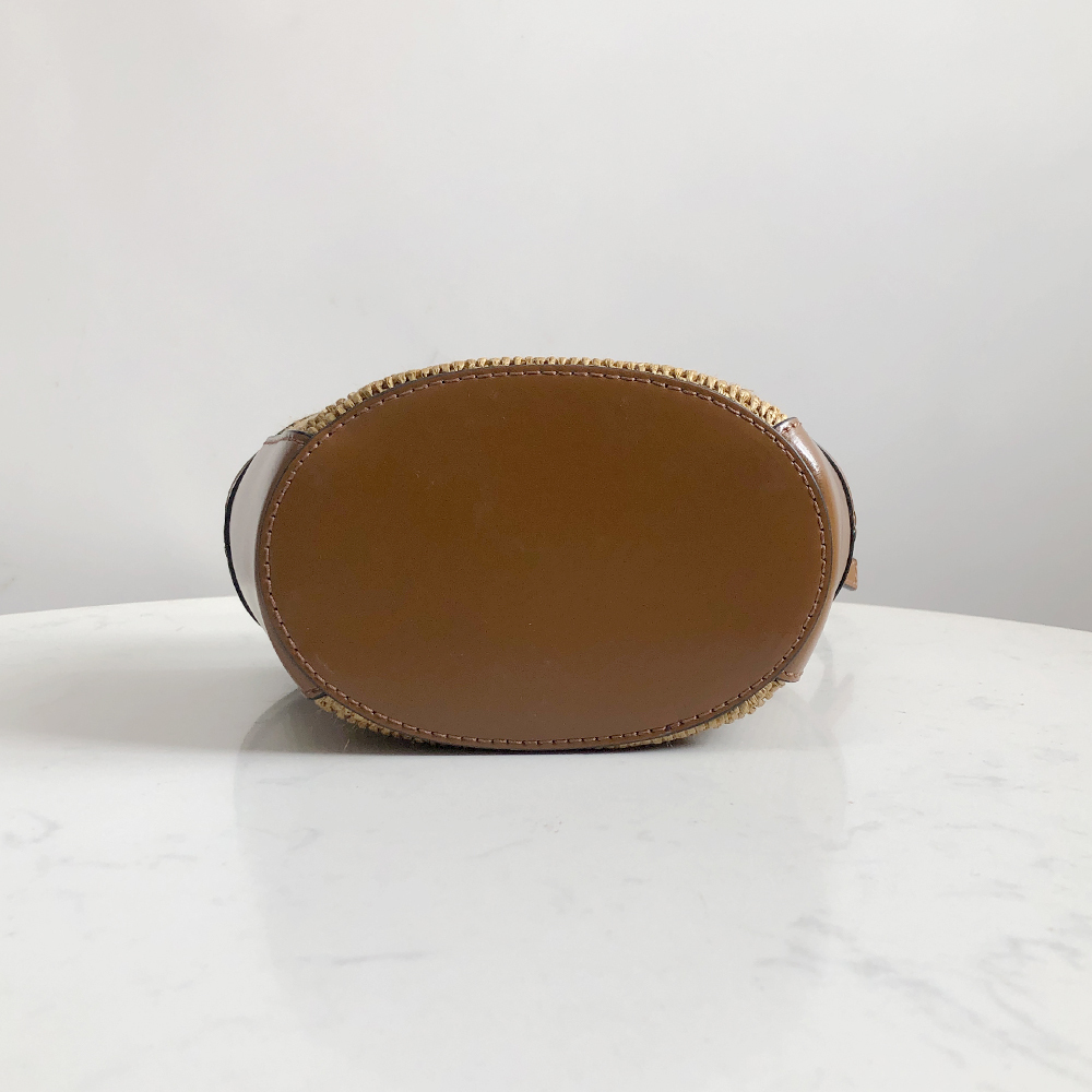 Marni Woven Basket MINI, Brown