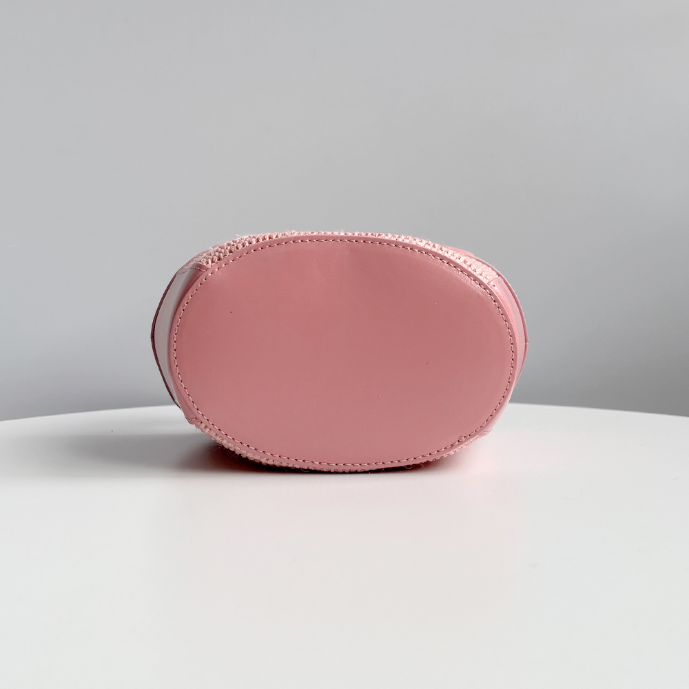 Marni Woven Basket MINI, Pink