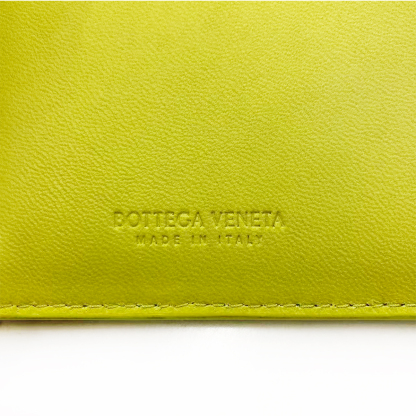 Bottega Veneta Card Case in Kiwi