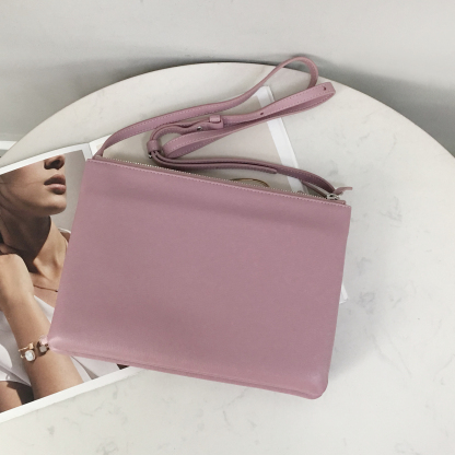 Celine Large Tri-Fold Bag in Rose Pink Woodgrain