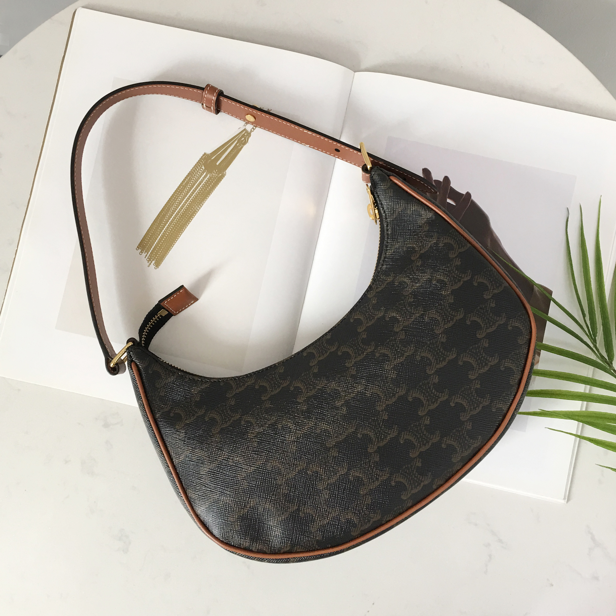 Celine Monogram Shoulder Bag
