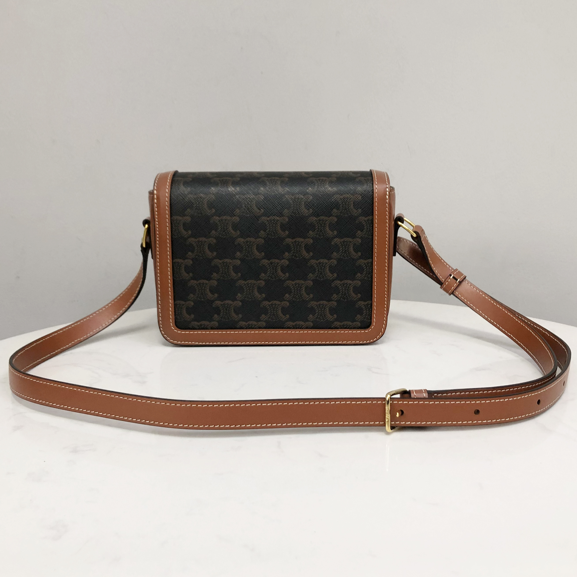 Celine Teen Triomphe Monogram Bag