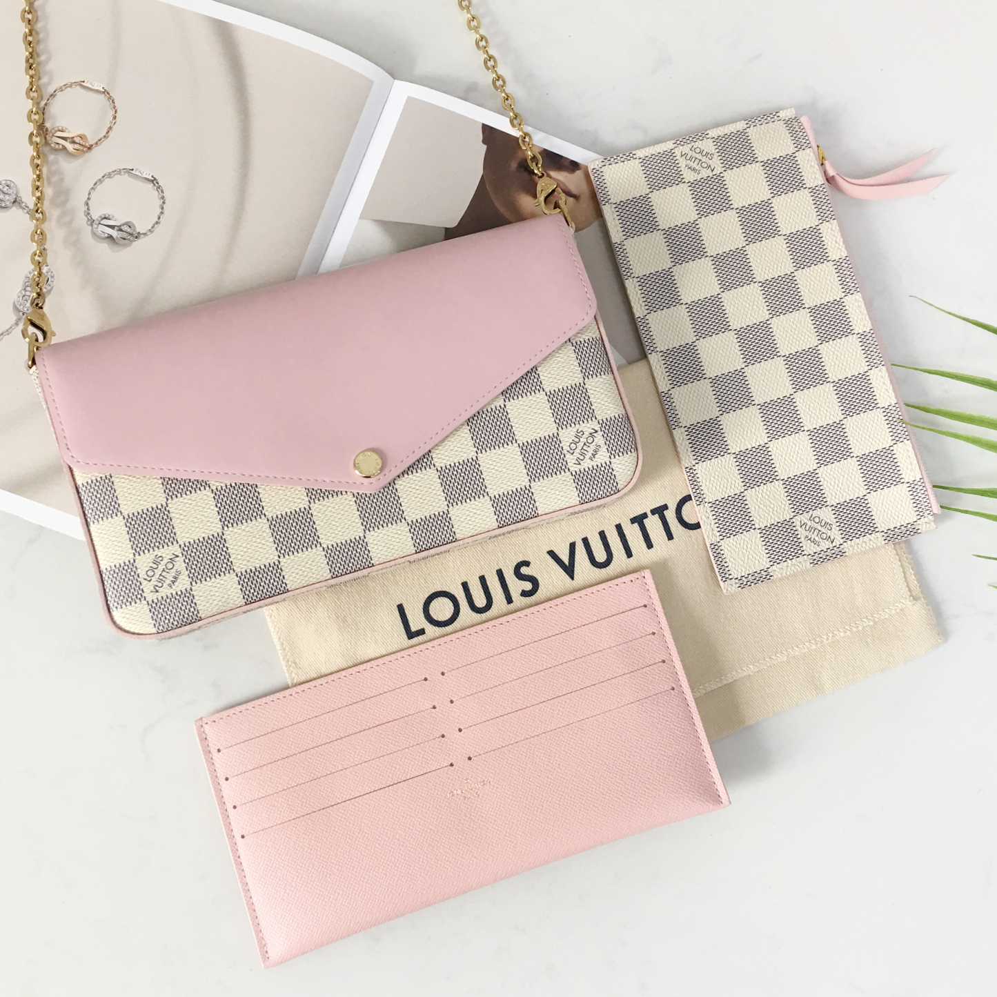 LOUIS VUITTON WOC (Wallet on Chain) N63106