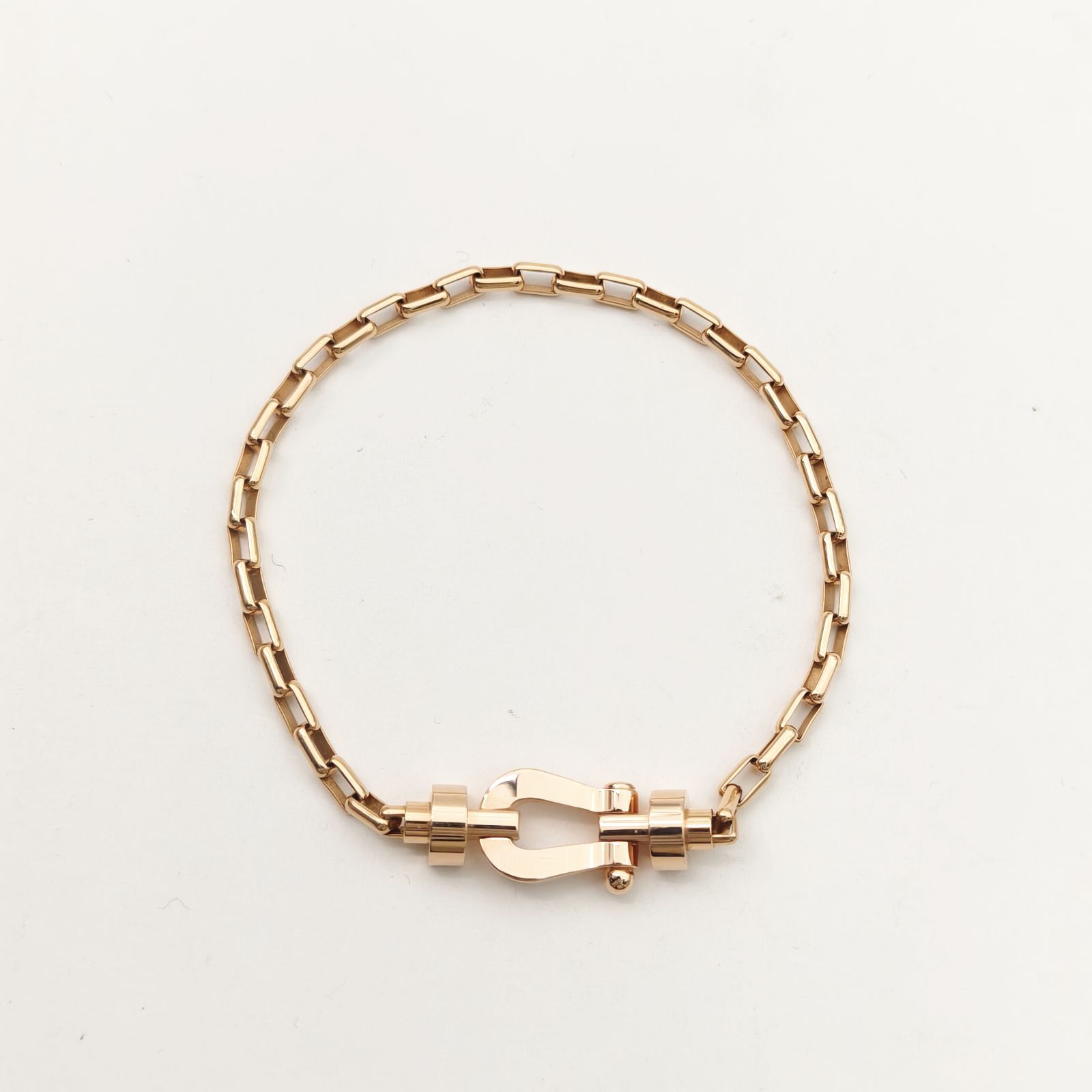 Fred Force 10  20mm Medium-sized Bracelet 18K Rose Gold