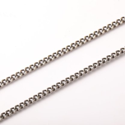 LOUIS VUITTON Monogram Eclipse Perfume Bottle Necklace Sweater Chain Alloy-Hana Vintage