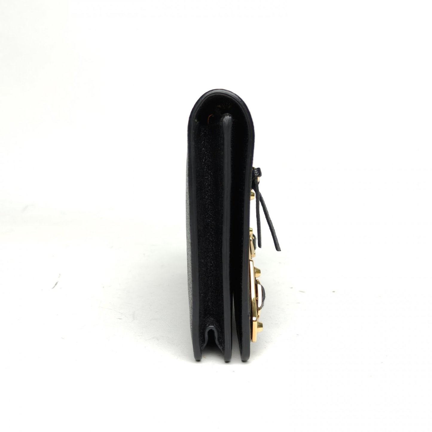 BALENCIAGA Black Motorcycle woc bag