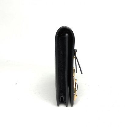 BALENCIAGA Black Motorcycle woc bag