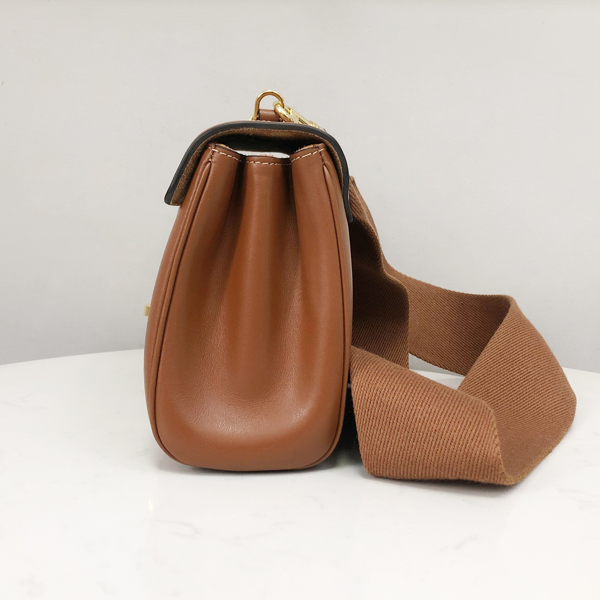Celine SOFT 16 in Caramel