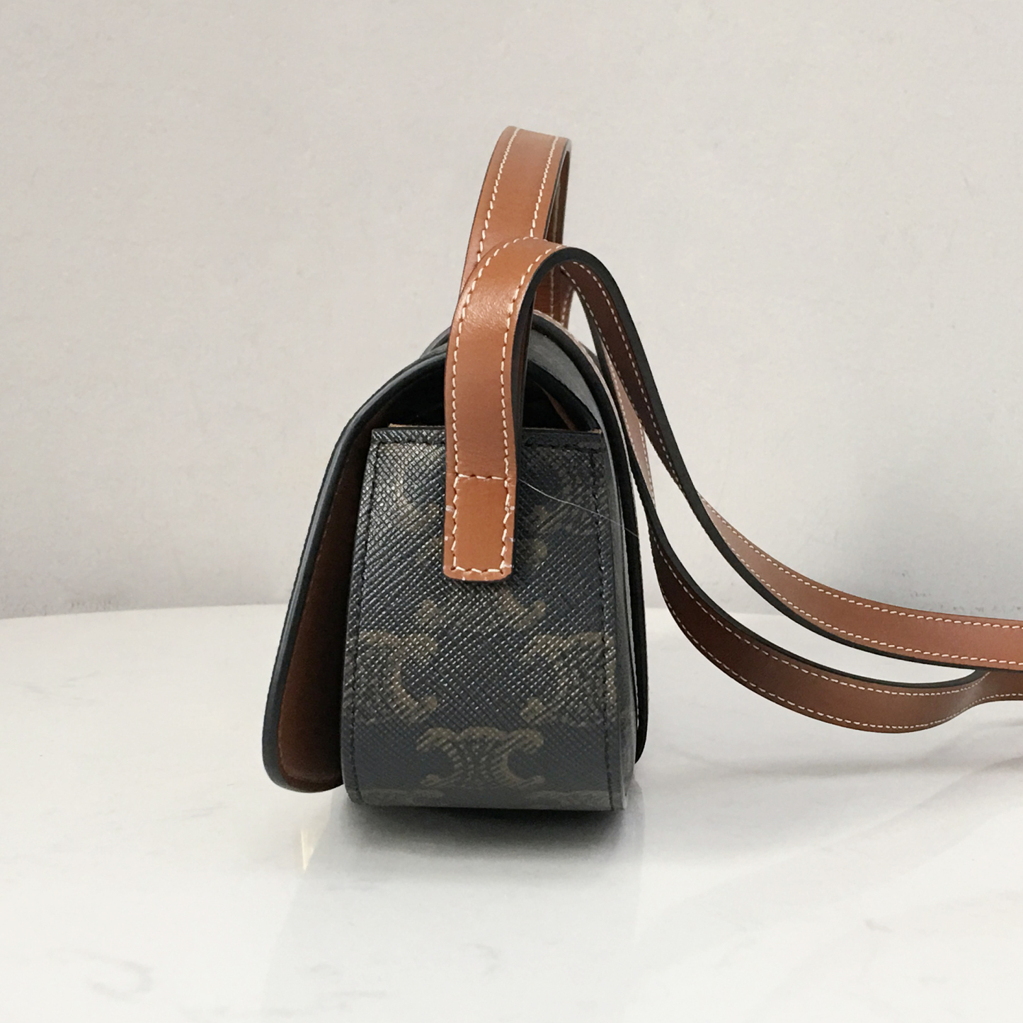 Celine Monogram Trotteur Bag