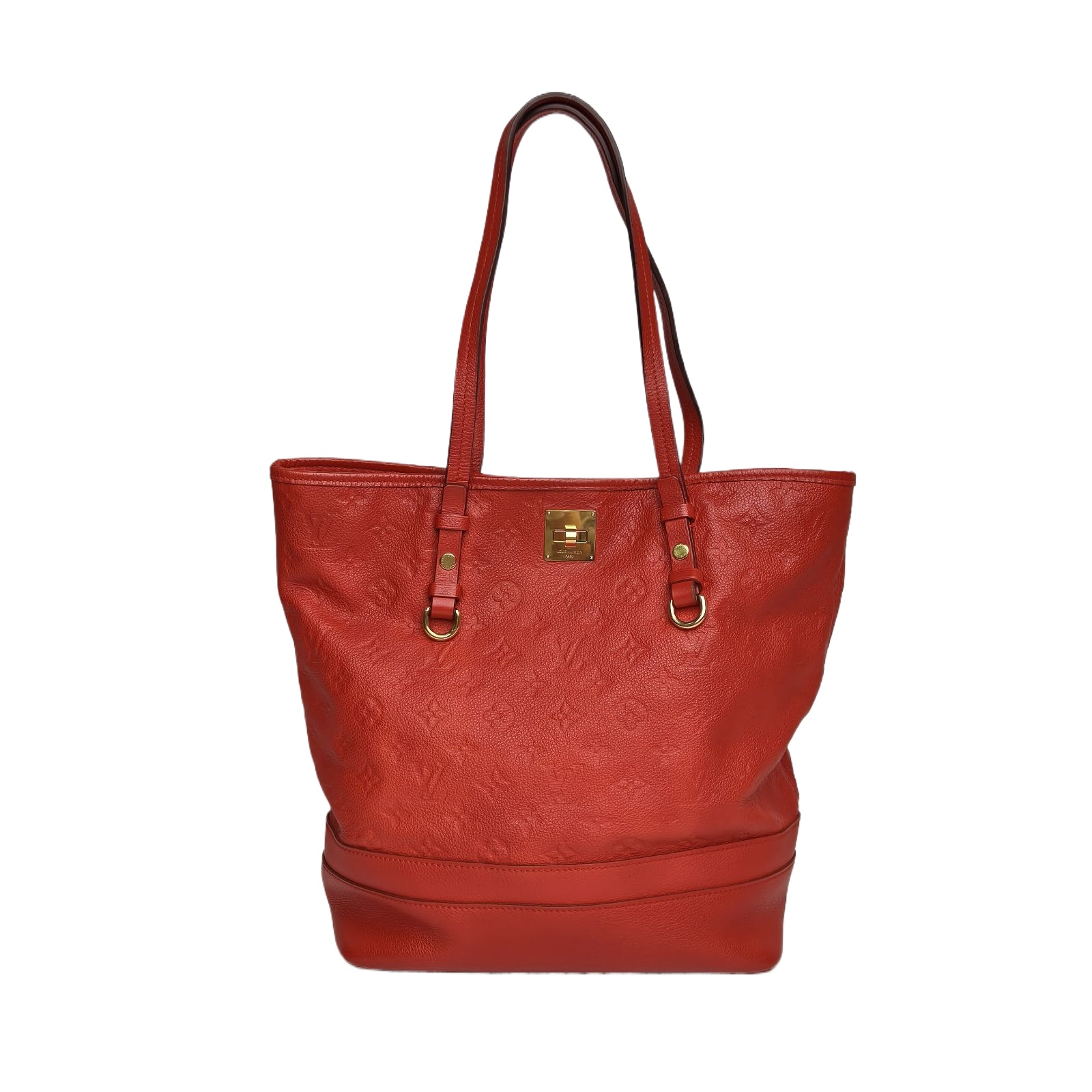 LOUIS VUITTON Red 2012 citadine Tote Bag