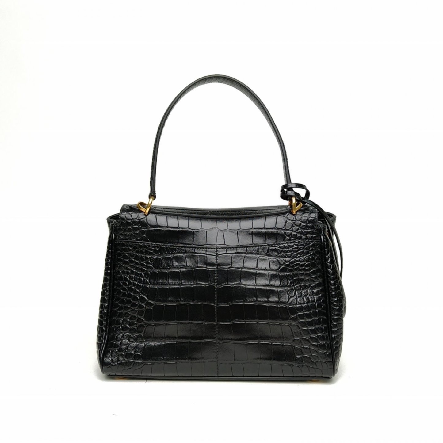 *BALENCIAGA Black Gold Hardware Rodeo Small 29 2020-Hana Vintage