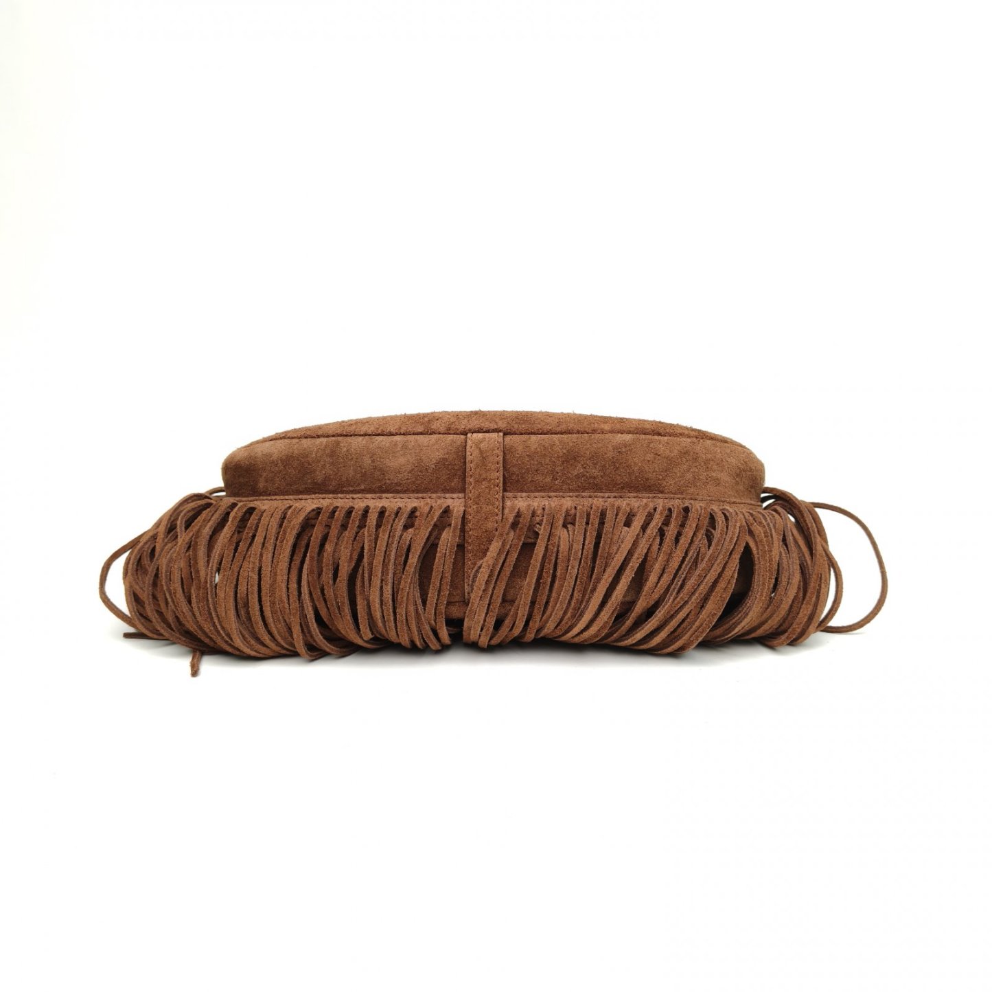 *CELINE Brown Suede Gold Hardware AVA Tassel-Hana Vintage