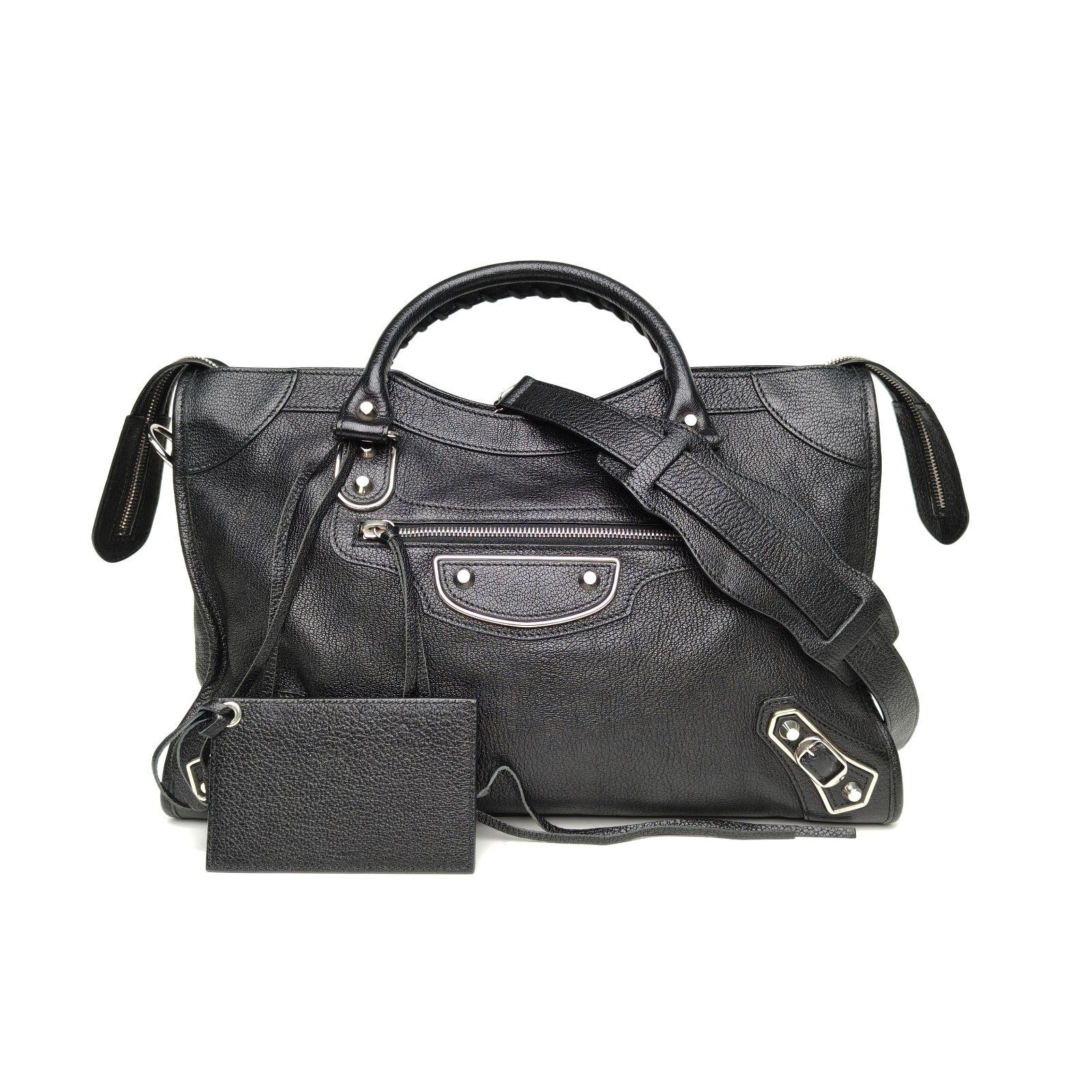 *BALENCIAGA CLASSIC CITY Motorcycle Bag Medium 38-Hana Vintage