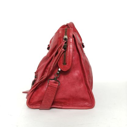 *BALENCIAGA CLASSIC CITY Motorcycle Bag, Large Size-Hana Vintage