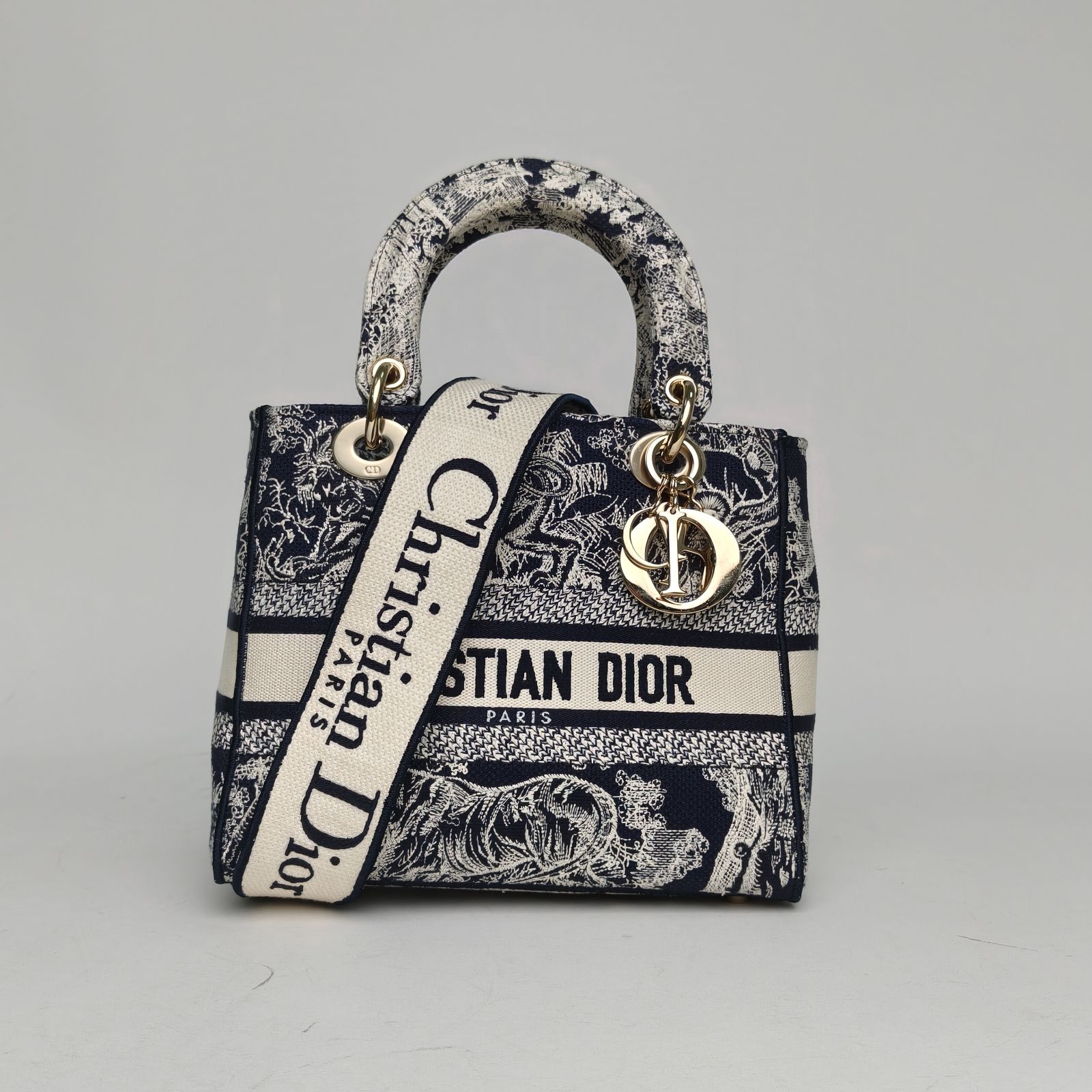 *DIOR Lady D-Lite Diana Bag Medium 24-Hana Vintage