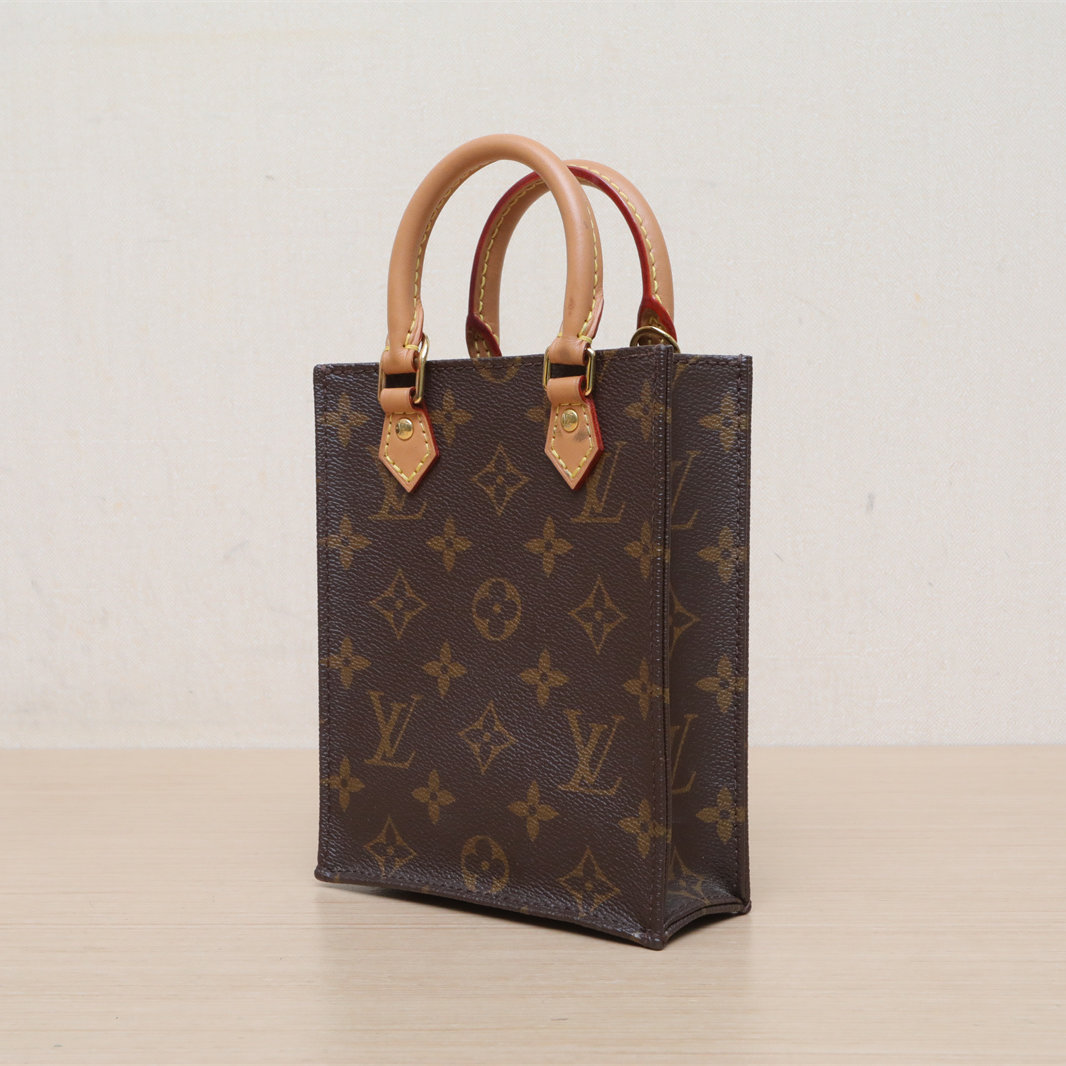*LOUIS VUITTON PETIT SAC PLAT Piano Score Bag 14-Hana Vintage