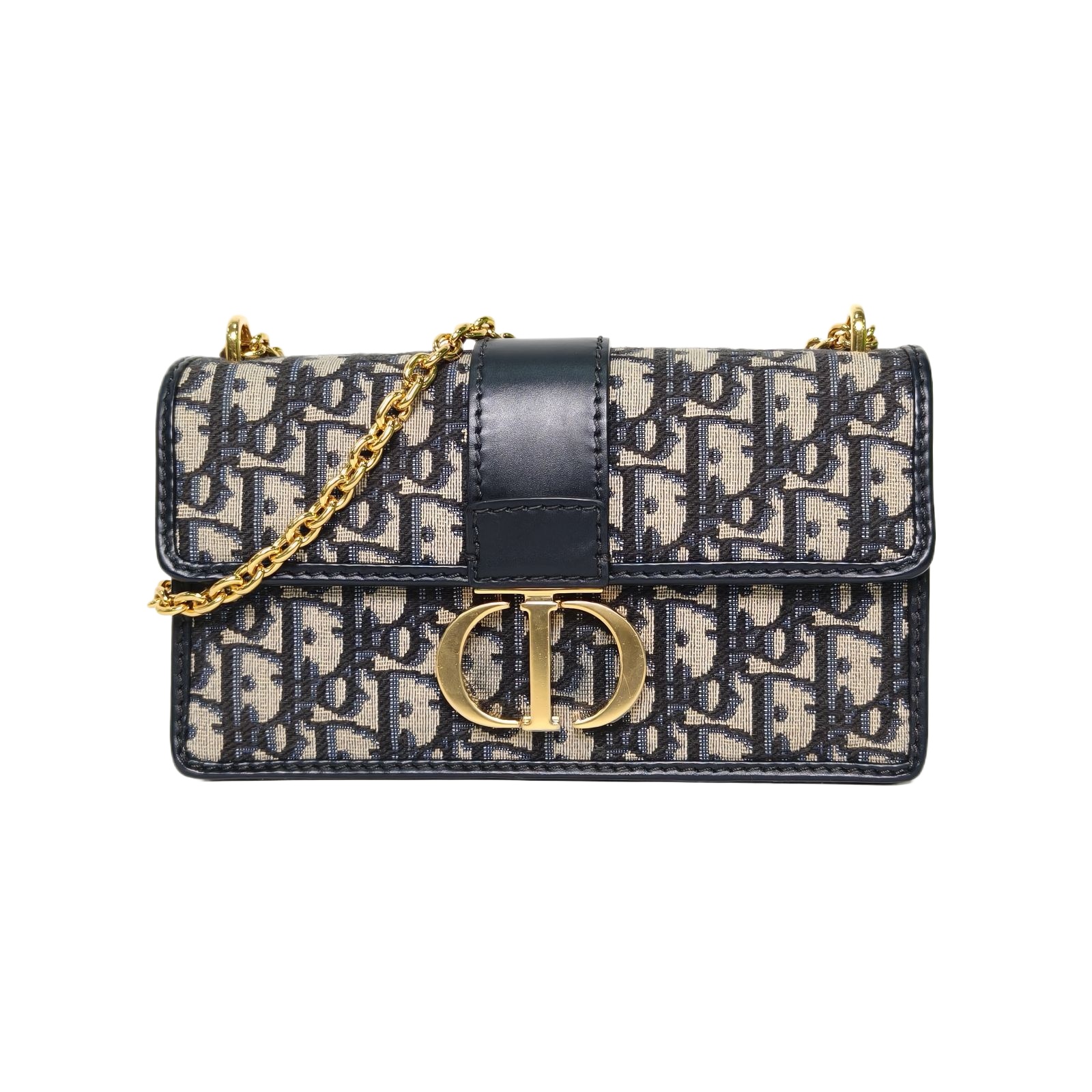 *DIOR 30 Montaigne East-West Chain Bag 21cm-Hana Vintage