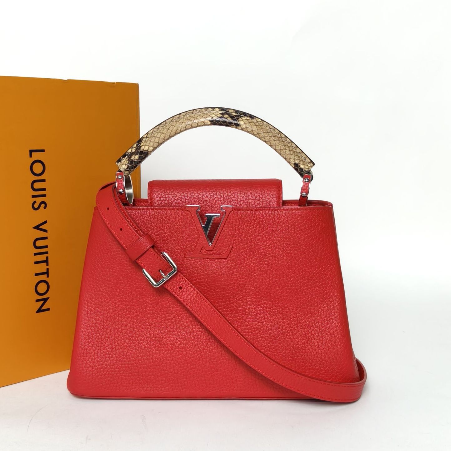 *LOUIS VUITTON Capucines BB 27 Handle Patchwork-Hana Vintage