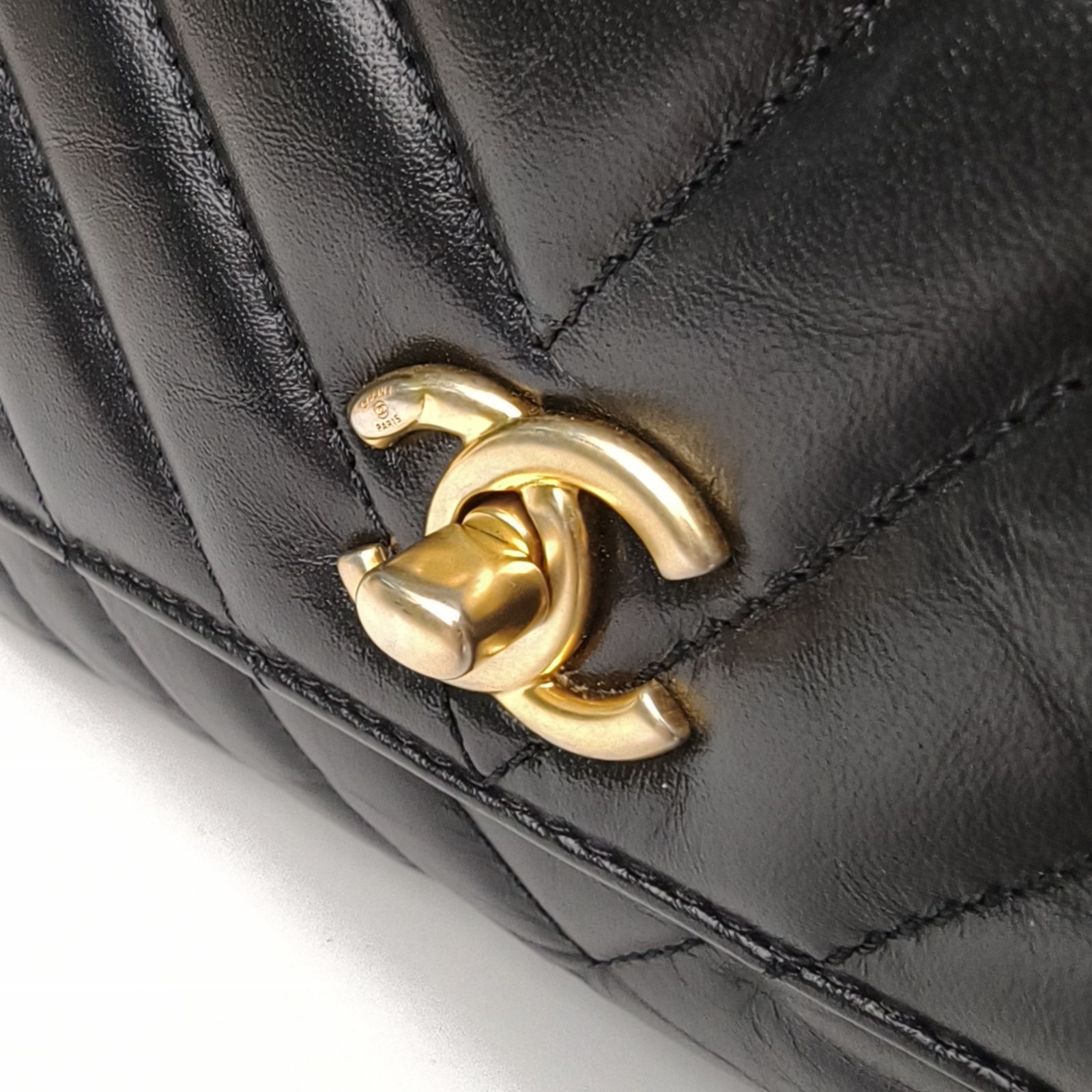*CHANEL Coco Handle Small 24cm-Hana Vintage