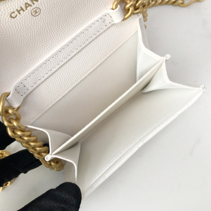 CHANEL Chain Card Holder AP2335