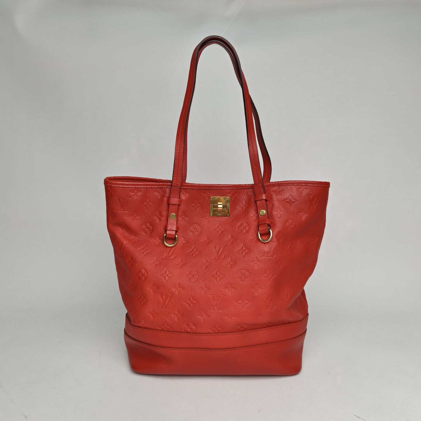 LOUIS VUITTON Red 2012 citadine Tote Bag