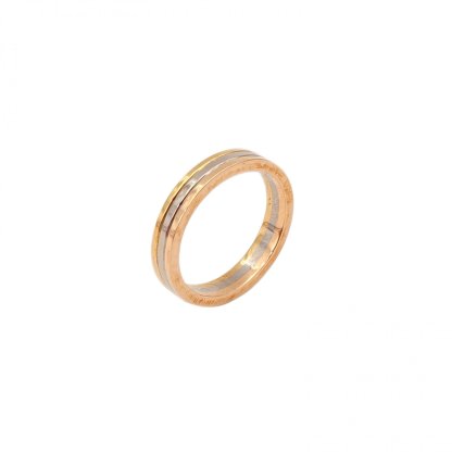CARTIER TRINITY Three-Ring Three-Color Ring 18K Gold,18K White Gold,18K Rose Gold-Hana Vintage