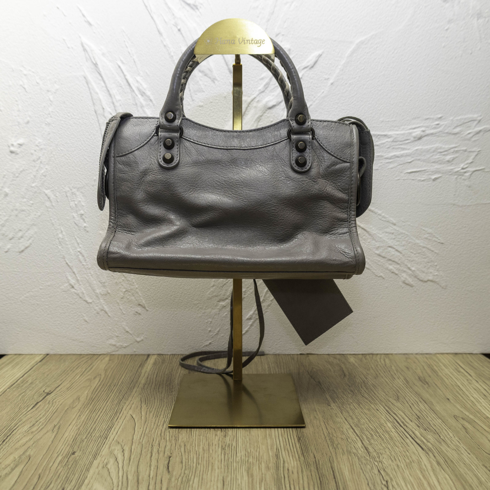 *BALENCIAGA Balenciaga Motorcycle Bag MINI-Hana Vintage