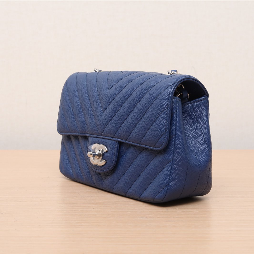 *CHANEL CF Flap Bag Large Mini 20cm-Hana Vintage
