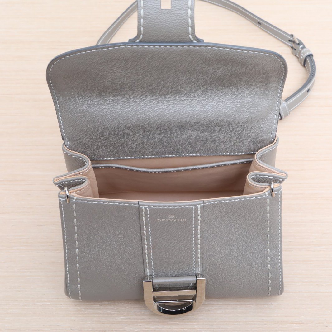 DELVAUX Brillant Mini 20 Exterior Stitching