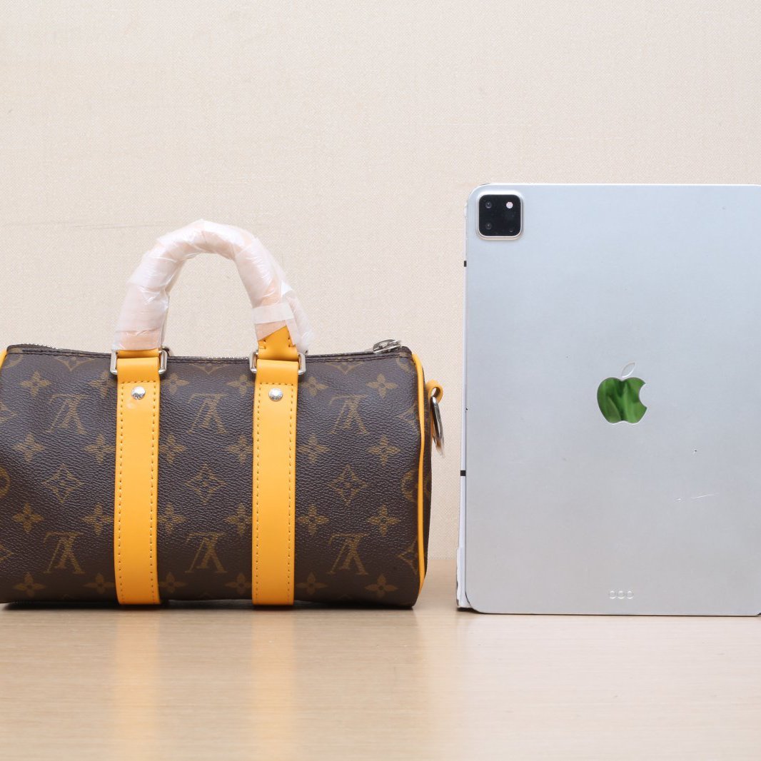 LOUIS VUITTON KEEPALL 25 Orange Edge