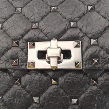 *VALENTINO ROCKSTUD SPIKE Medium Chain Handbag-Hana Vintage