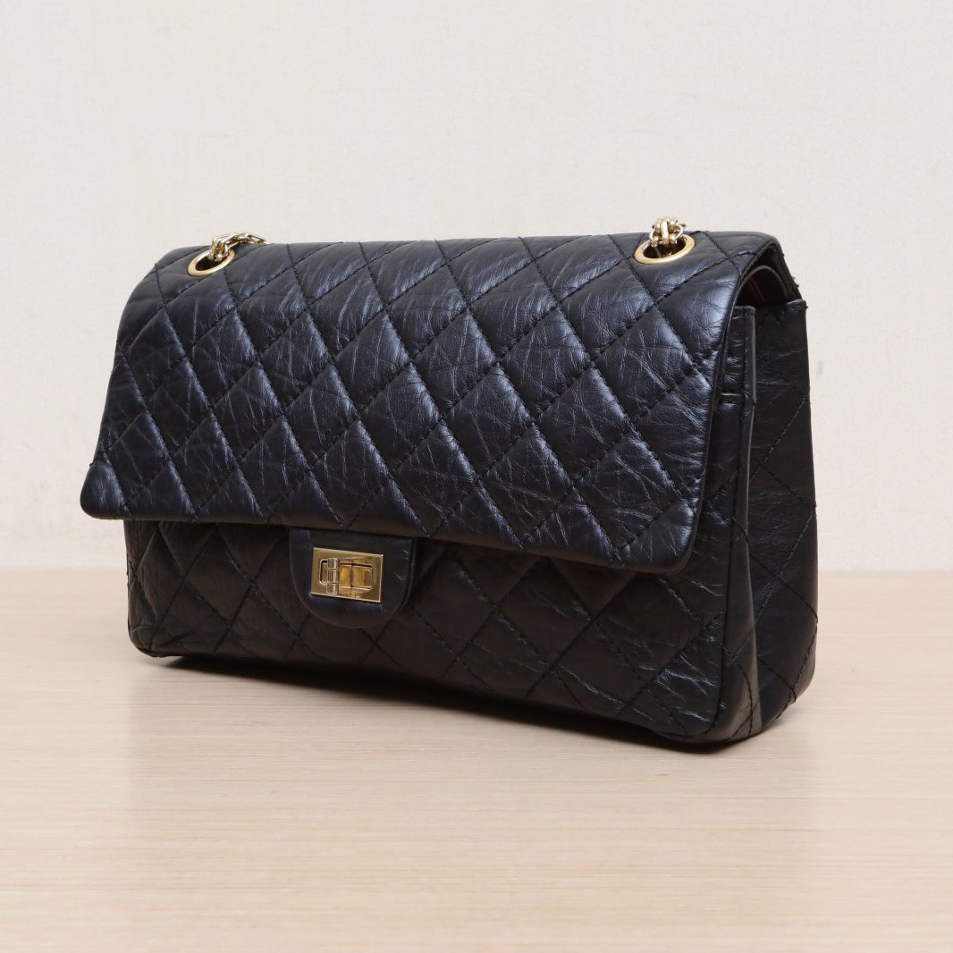 *CHANEL 2.55 Flap Bag, Large Size, 28cm-Hana Vintage
