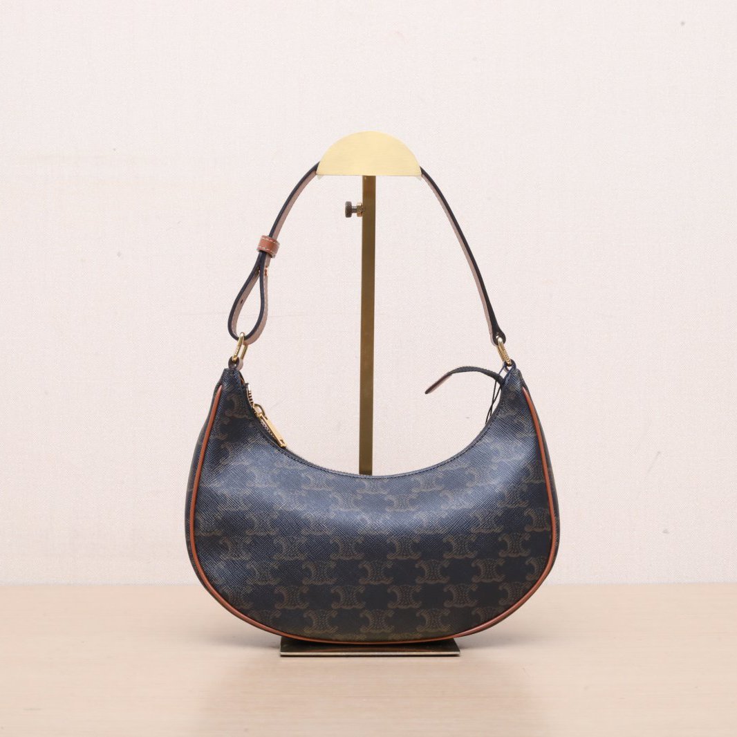 *CELINE AVA Shoulder Bag Medium Size with Arc de Triomphe Print-Hana Vintage