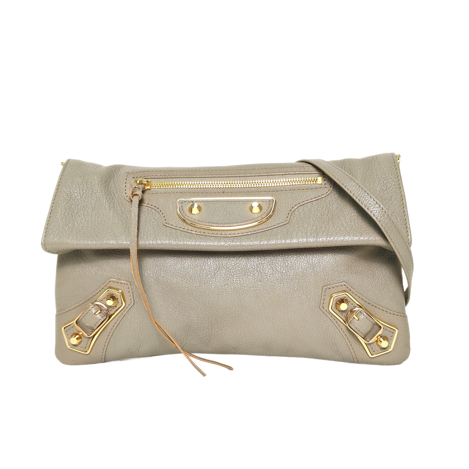 *BALENCIAGA CLASSIC ENVELOPE Flap Motorcycle Bag-Hana Vintage