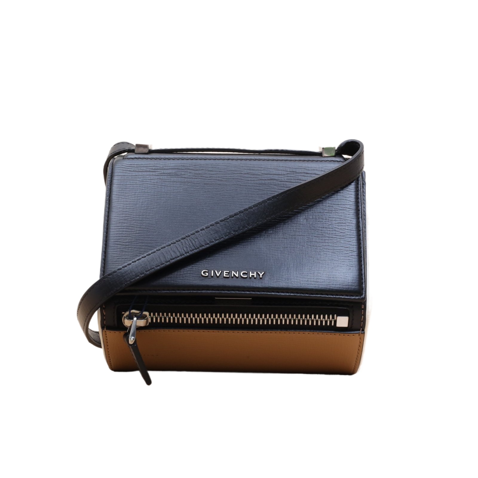 *GIVENCHY Color-blocked Pandora Box Crossbody Bag-Hana Vintage