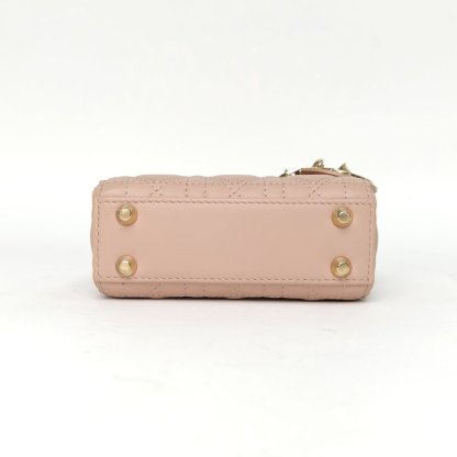*DIOR Lady Dior Ultra Mini 12-Hana Vintage