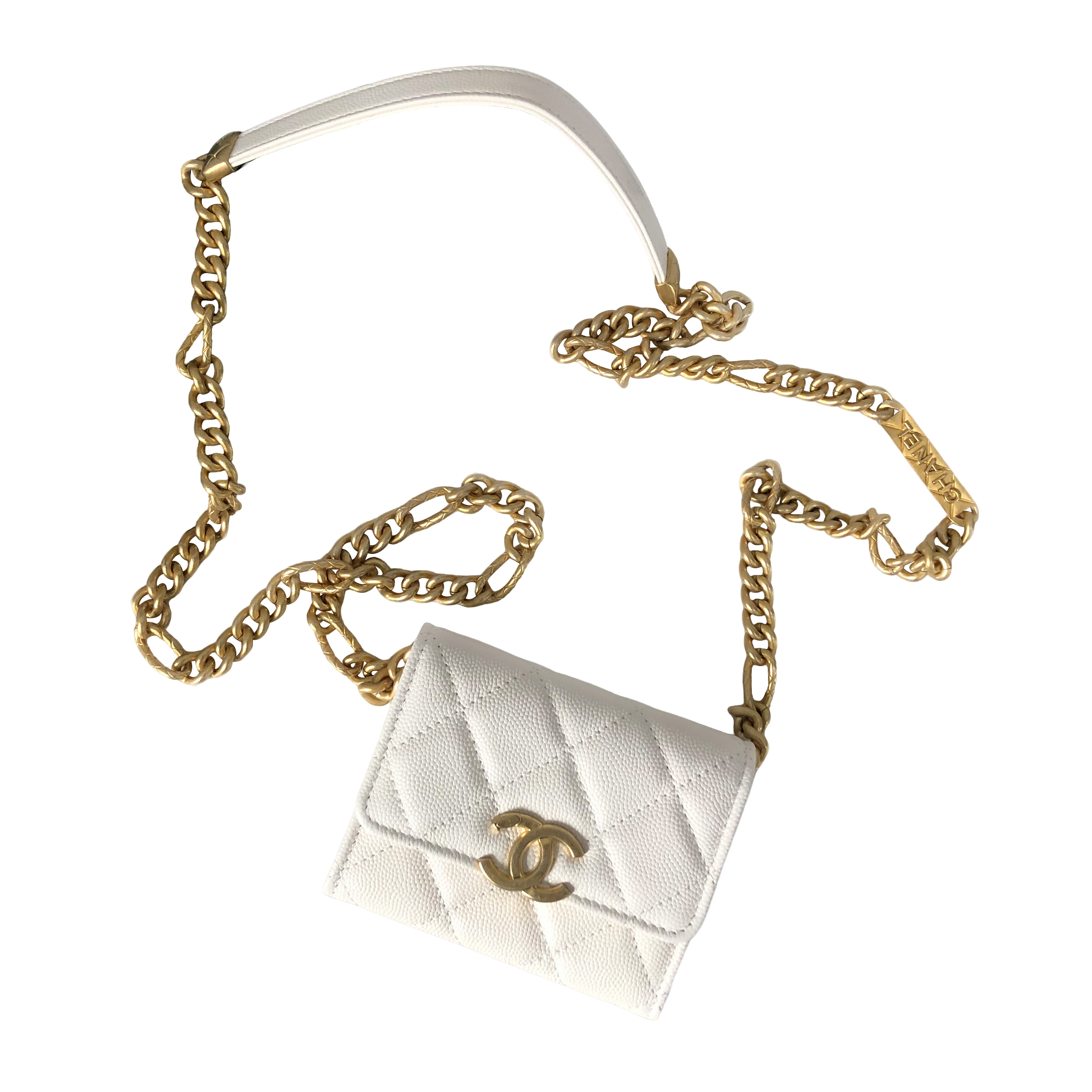 CHANEL Chain Card Holder AP2335
