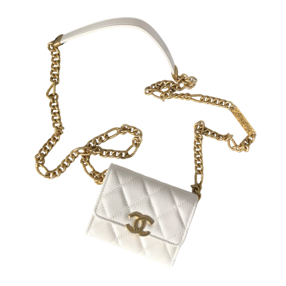CHANEL Chain Card Holder AP2335