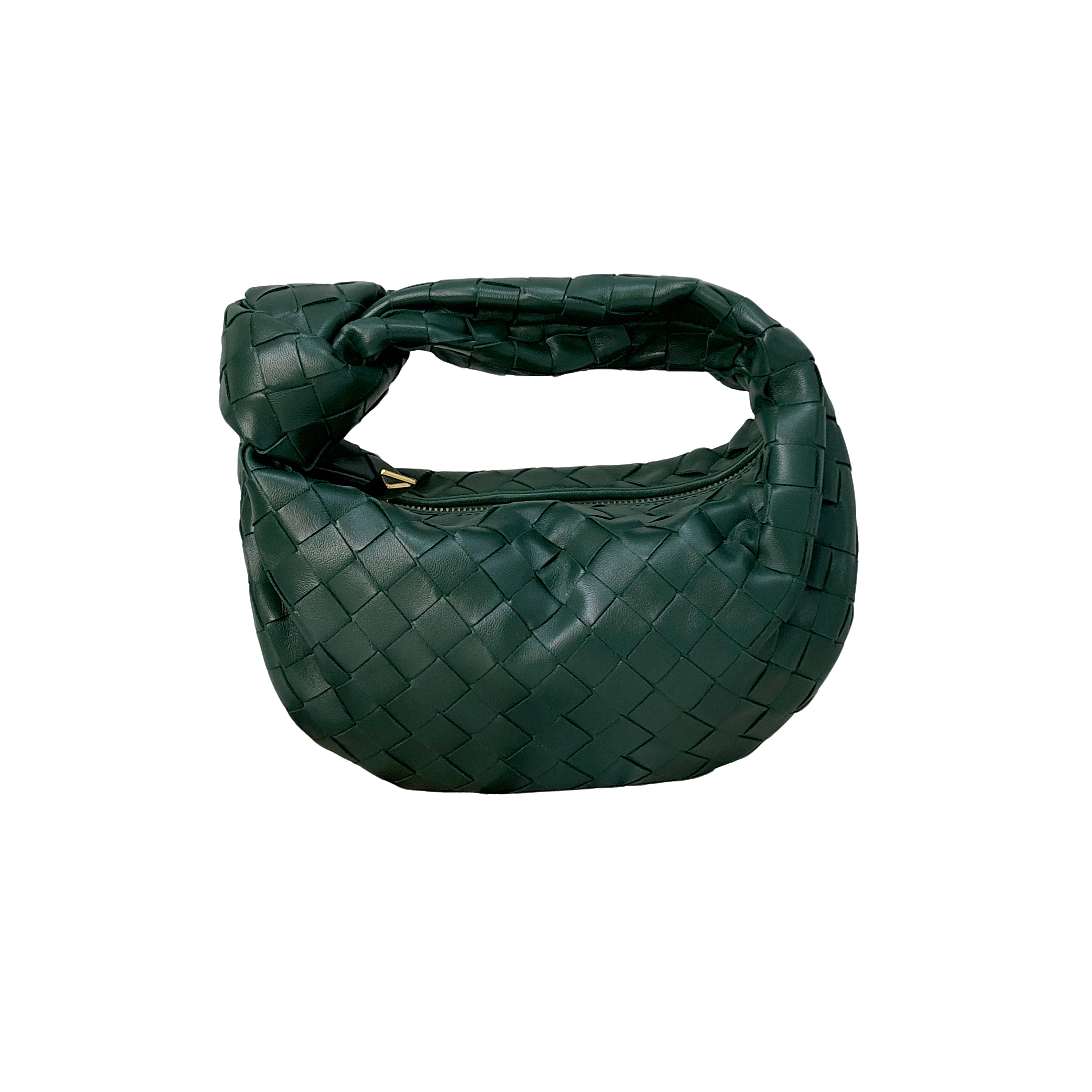 BOTTEGA VENETA Mini Jodie Woven Raintree Green