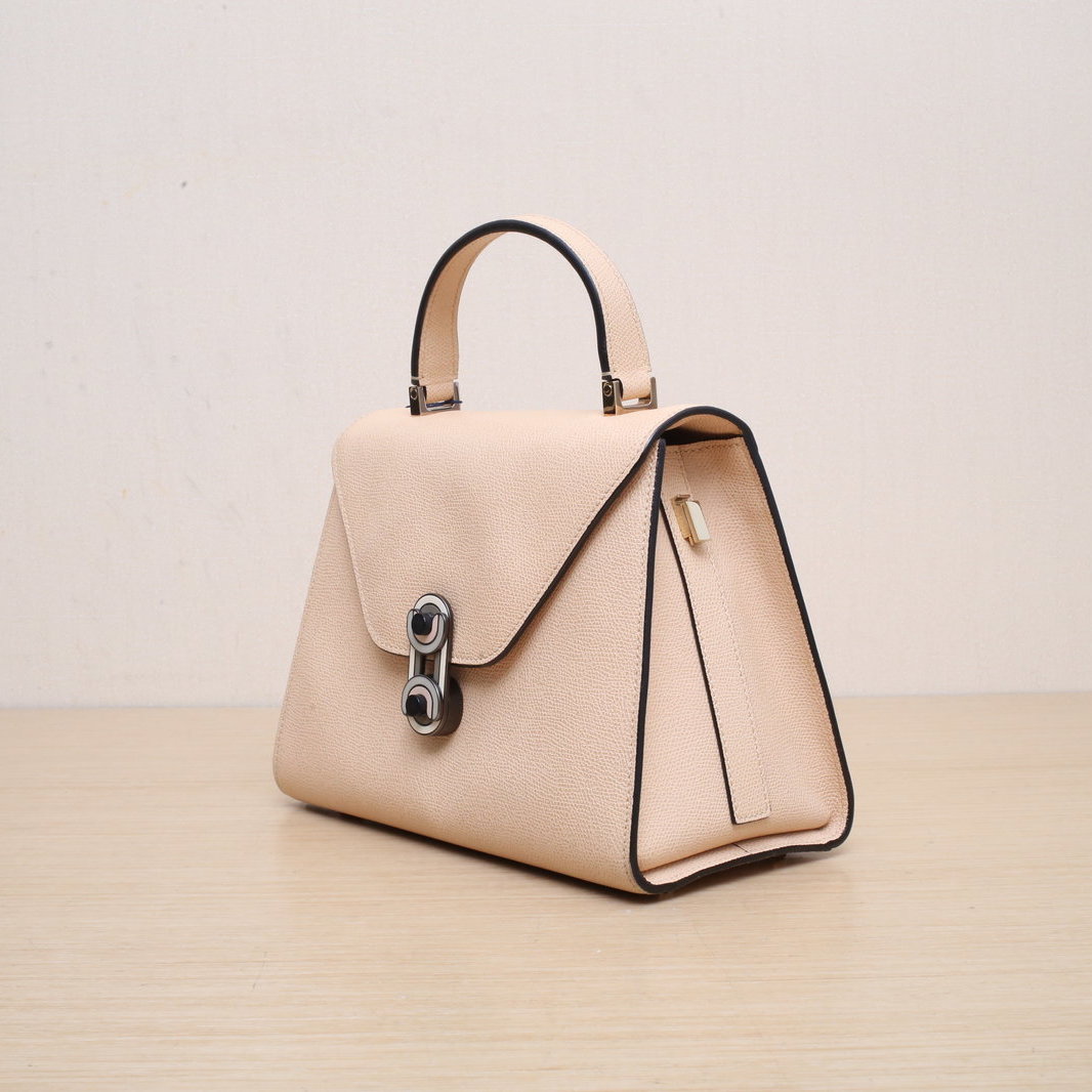 Valextra Iside Rectangular Buckle Shoulder Bag, Small Size-Hana Vintage