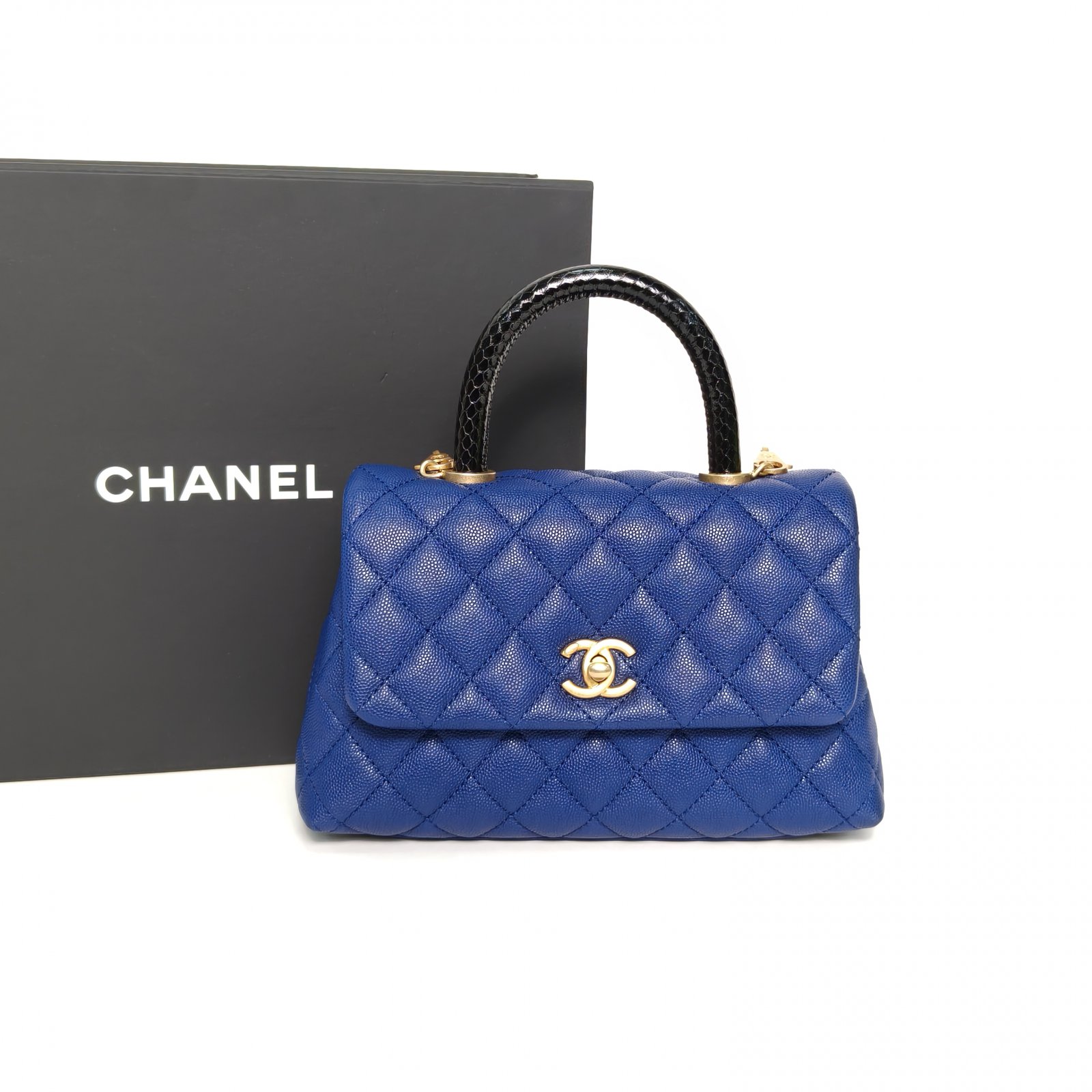 *CHANEL Coco Handle Small 24cm-Hana Vintage
