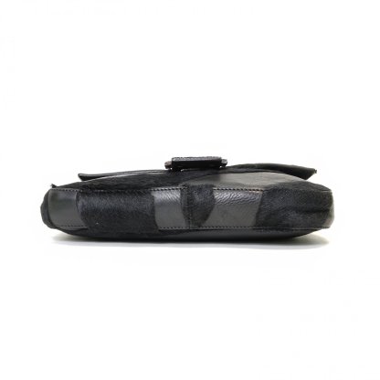 *FENDI Black Horsehair Baguette bag-Hana Vintage