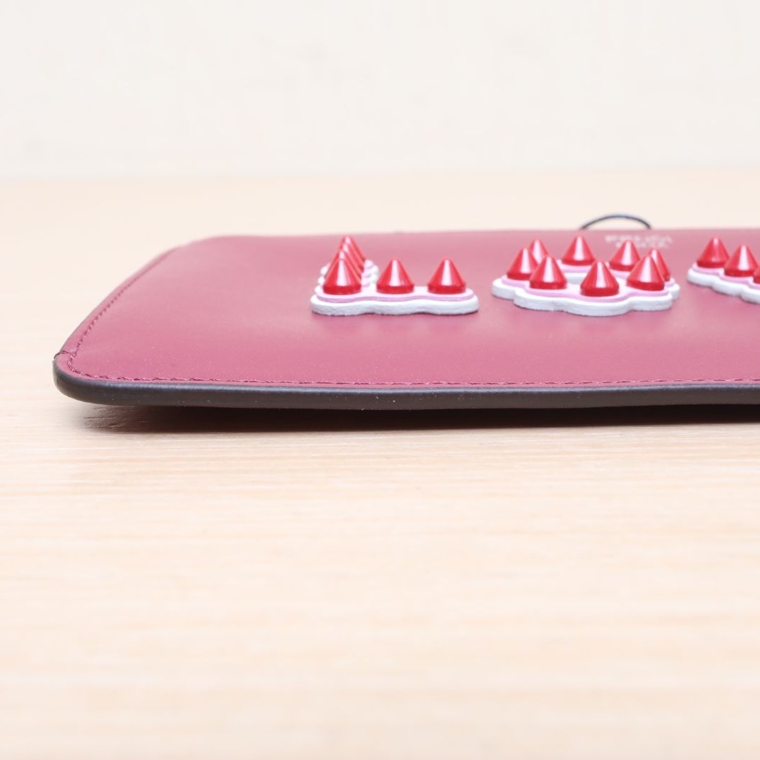 FENDI Fuchsia Valentine's Day love wallet