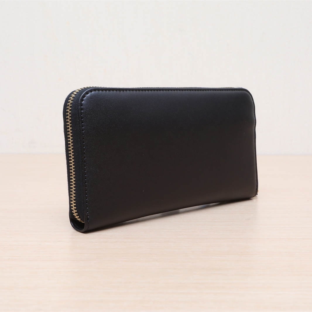 FENDI Black Studded Wallet