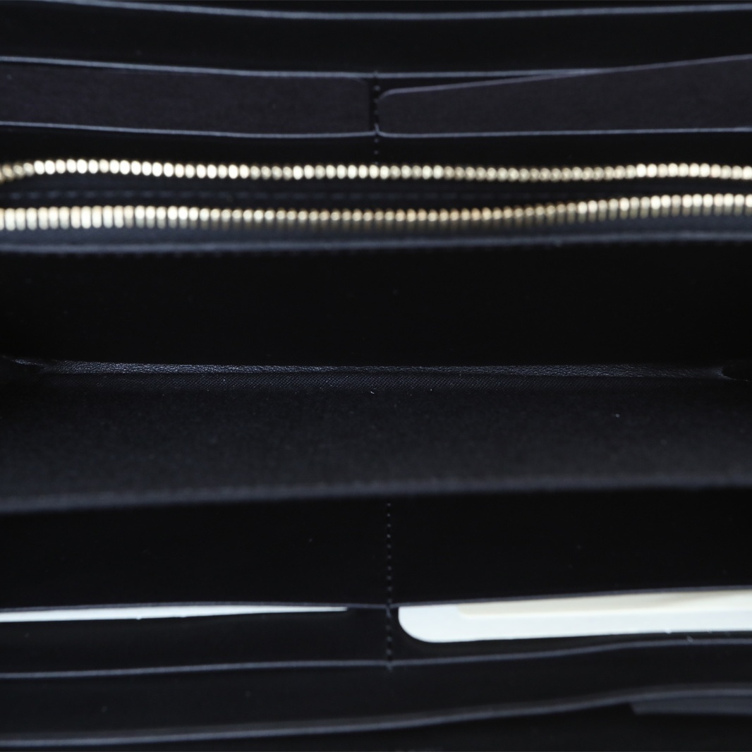 FENDI Black Studded Wallet